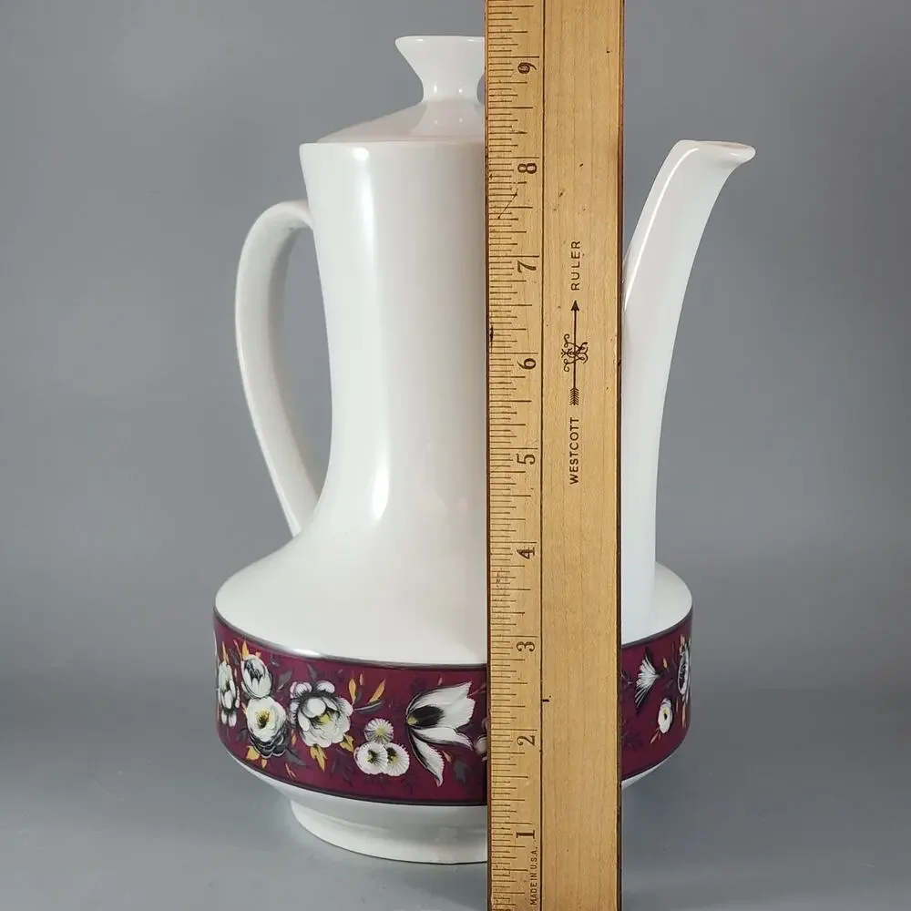 Winterling Tea Coffee Dessert Set 20 Pieces Red Floral Number 35